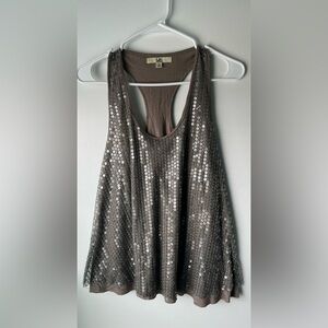 Ya Los Angeles Women's Racer Back Camisole Tank Top Size Large